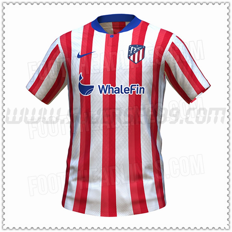 Primera Camiseta Futbol Atletico Madrid Version filtrada 2023 2024