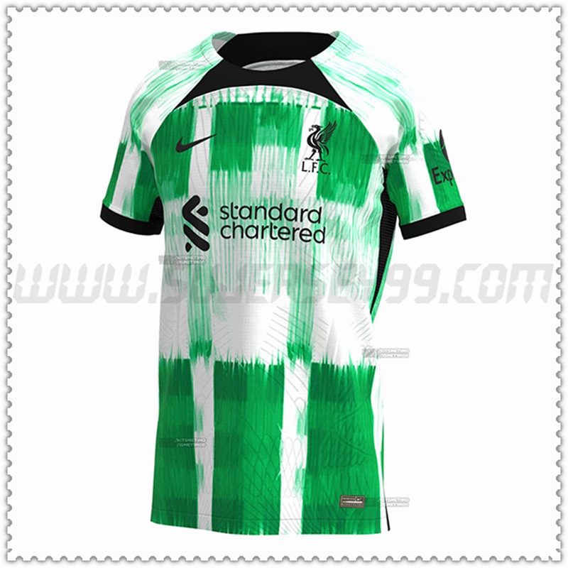 Segunda Camiseta Futbol FC Liverpool Version filtrada 2023 2024