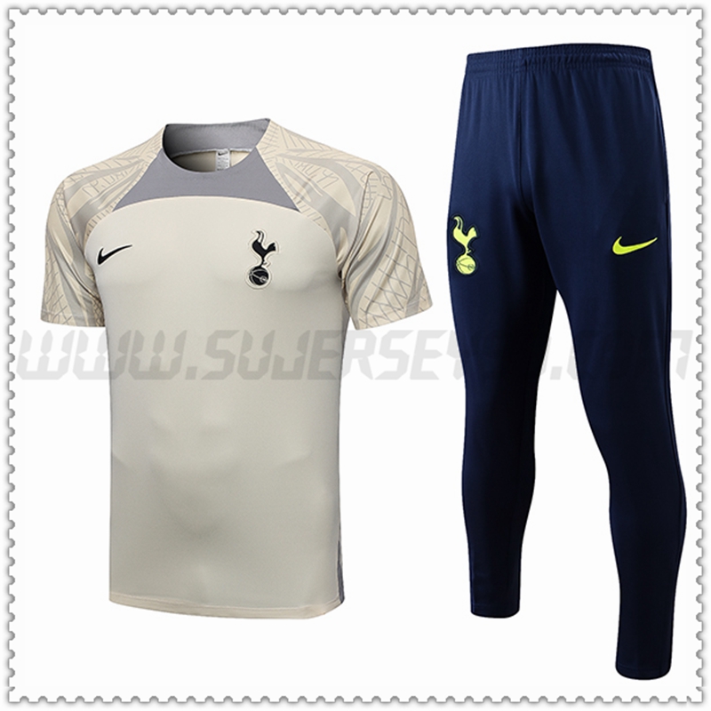 Camiseta Entrenamiento Tottenham Hotspurs + Pantalones AMARILLO 2022 2023