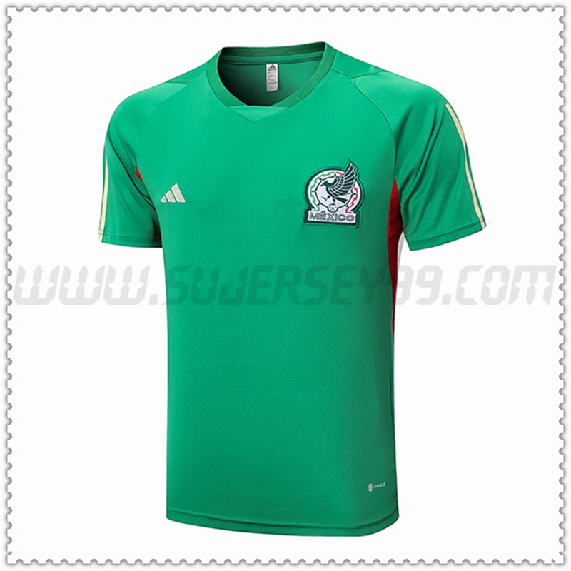 Camiseta Entrenamiento México Verde 2022 2023