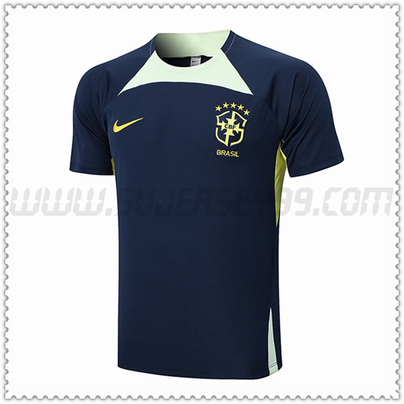 Camiseta Entrenamiento Brasil Azul marino 2022 2023