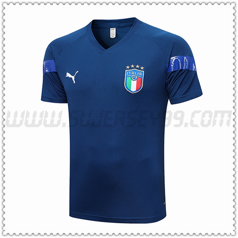 Camiseta Entrenamiento Italia Azul marino 2022 2023