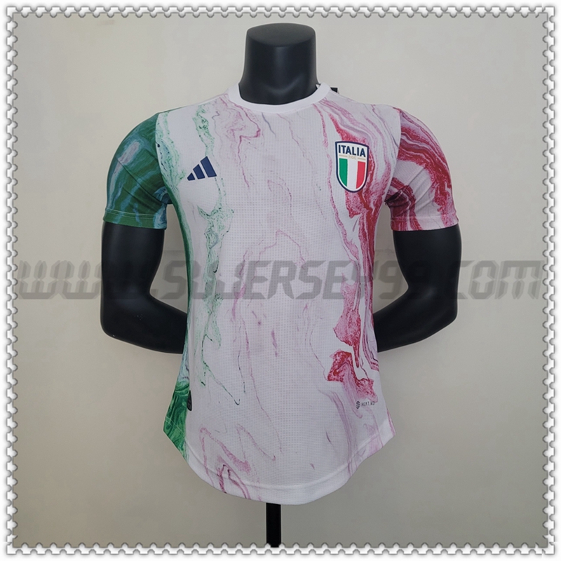 Camiseta Entrenamiento Italia Blanco/Verde/Rosa 2023