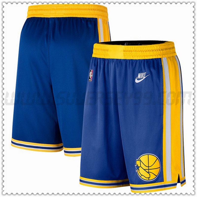 Pantalones cortos NBA Boston Golden State Warriors Azul