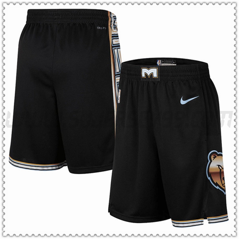 Pantalones cortos NBA Memphis Grizzlies Negro