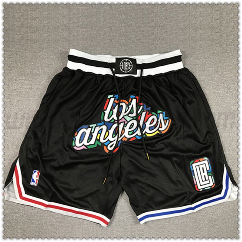 Pantalones cortos NBA Los Angeles Clippers Negro