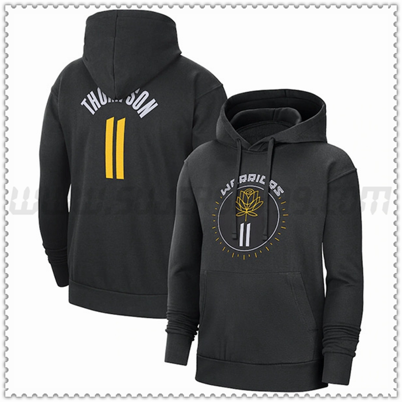 Sudadera con Capucha Golden State Warriors Negro 2023