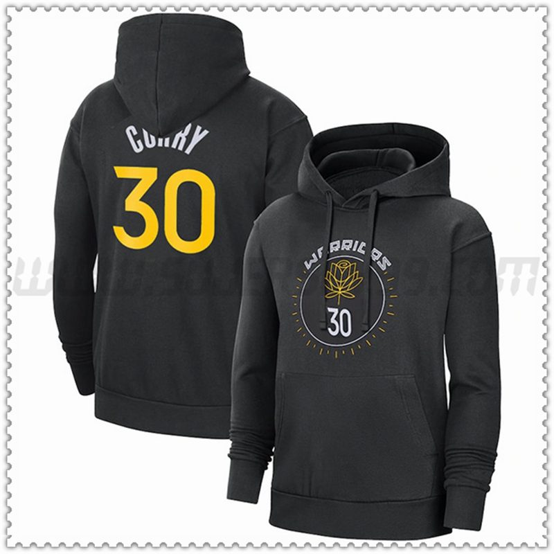 Sudadera con Capucha Golden State Warriors Negro 2023