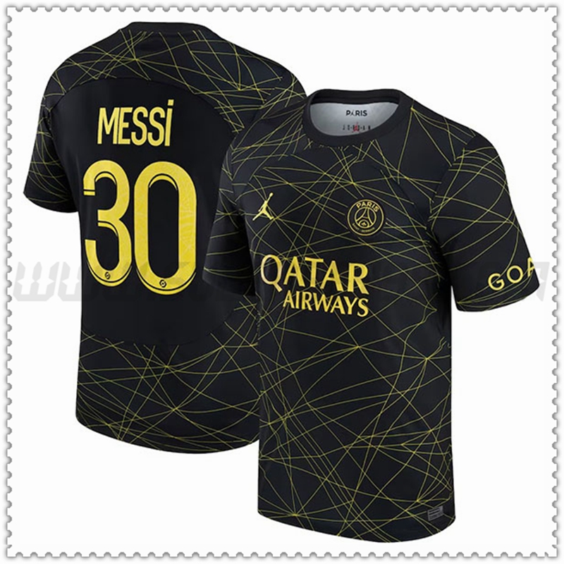 Camiseta Futbol PSG MESSI #30 Cuatro 2022 2023