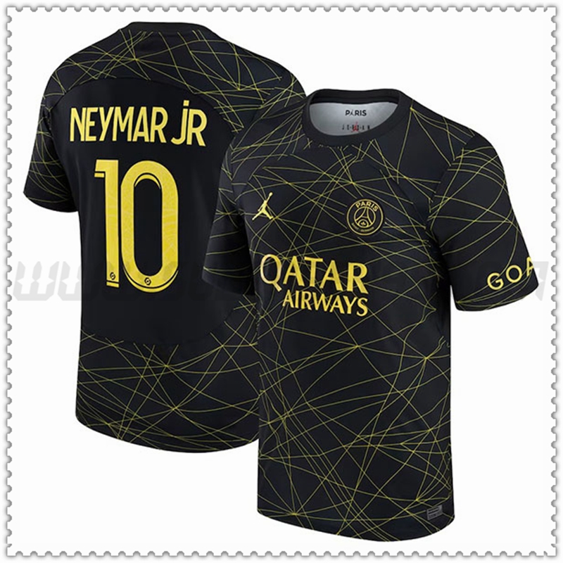 Camiseta Futbol PSG NEYMAR JR #10 Cuatro 2022 2023