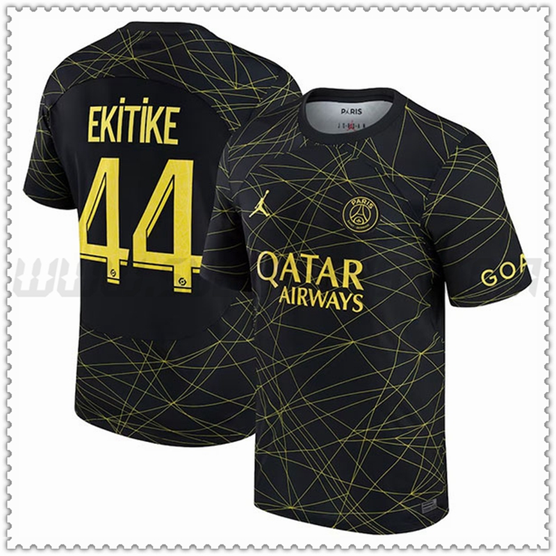 Camiseta Futbol PSG EKITIKE #44 Cuatro 2022 2023