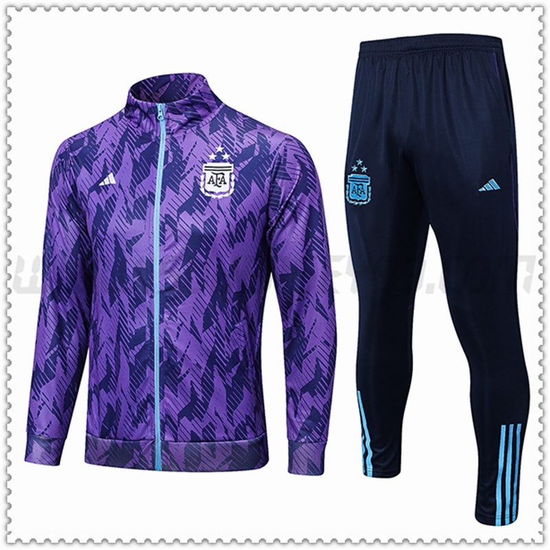 Chaqueta Chandal Futbol Argentina 3 Stelle Violeta 2022 2023