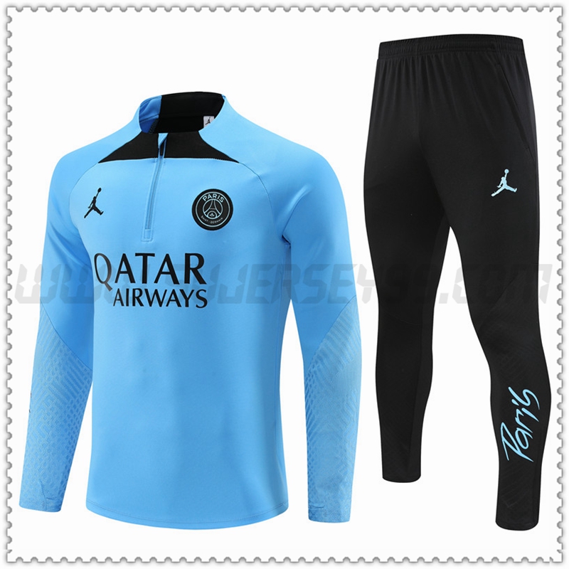 Chandal Futbol PSG Jordan Azul Scuro 2022 2023