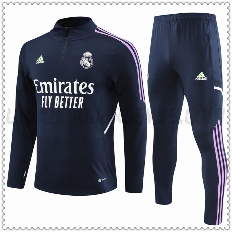 Chandal Futbol Real Madrid Azul marino 2022 2023