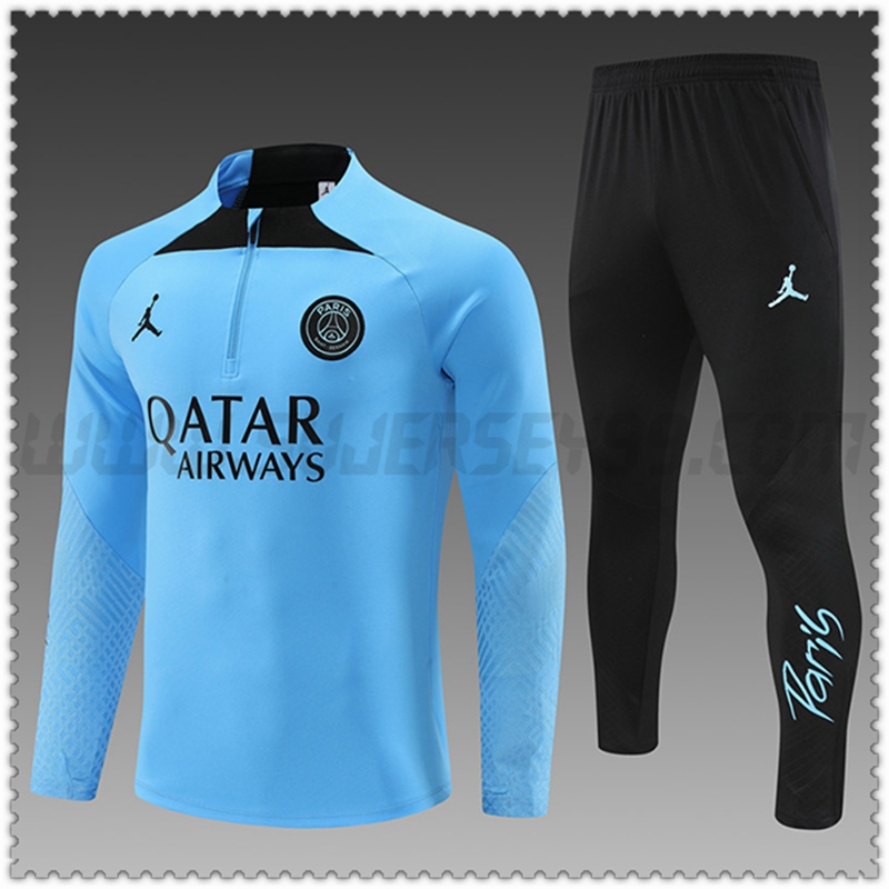 Chandal Futbol PSG Jordan Ninos Azul Scuro 2022 2023