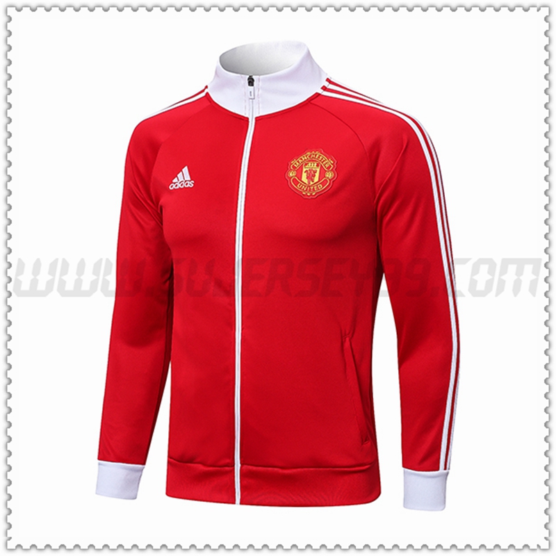 Chaqueta Futbol Manchester United Rojo 2022 2023