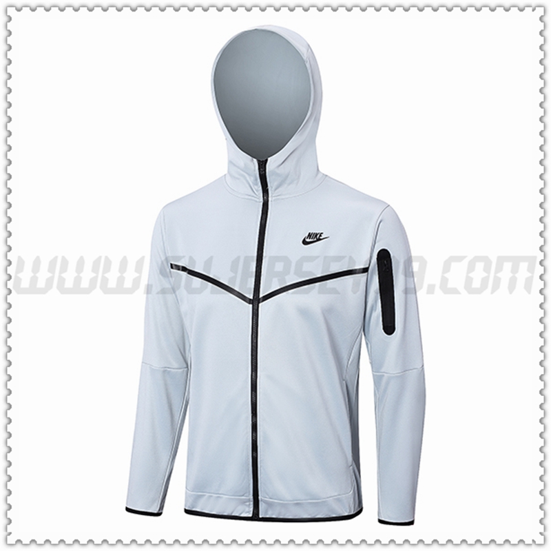 Chaqueta con Capucha Nike Gris 2022 2023