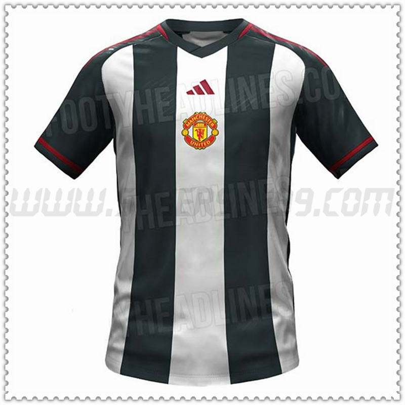 Segunda Camiseta Futbol Manchester United Version filtrada 2023 2024