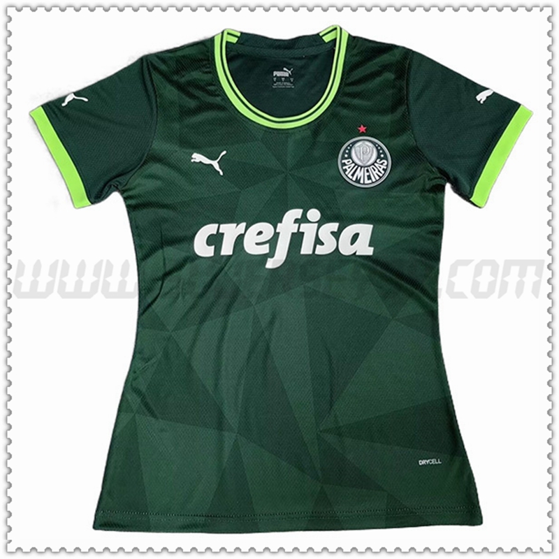 Primera Camiseta Futbol Palmeiras Mujer 2023 2024