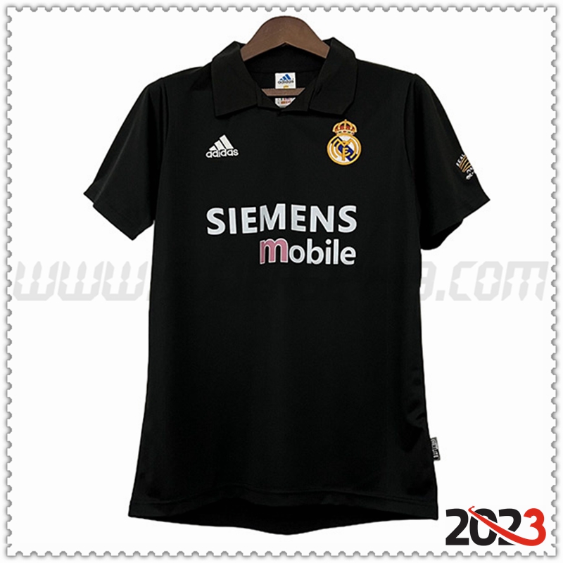 Segunda Camiseta Futbol Real Madrid Retro 2002/2003