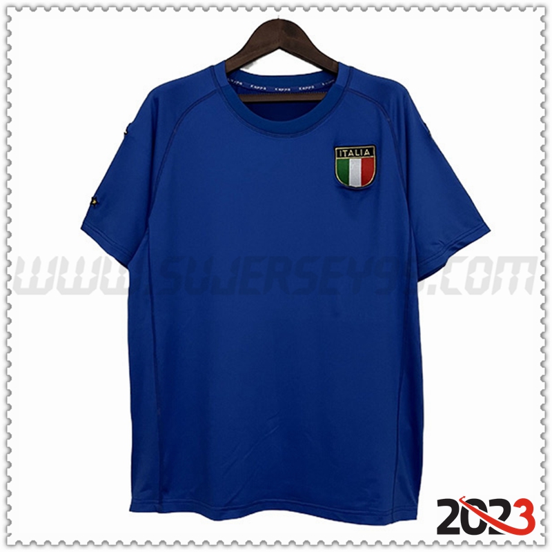 Primera Camiseta Futbol Italia Retro 2000