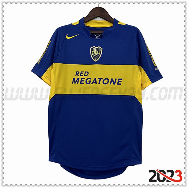 Primera Camiseta Futbol Boca Juniors Retro 2004/2005