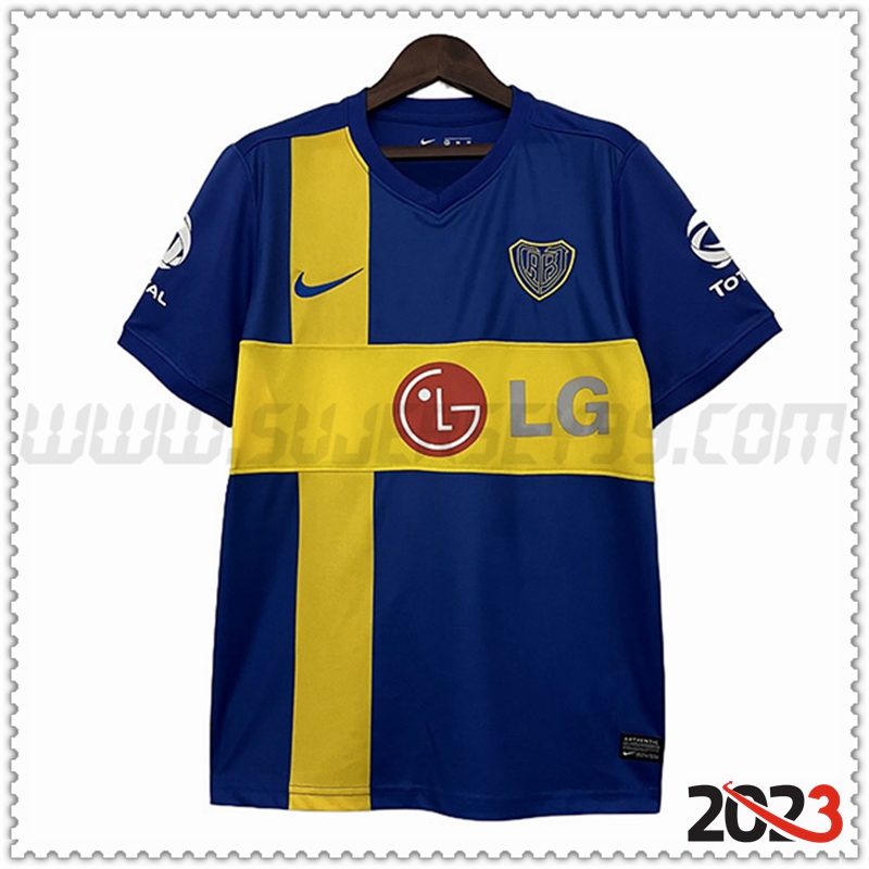 Primera Camiseta Futbol Boca Juniors Retro Edición Especial 2009/2010