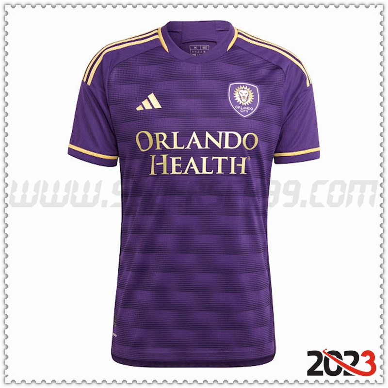 Primera Camiseta Futbol Orlando City SC 2023 2024