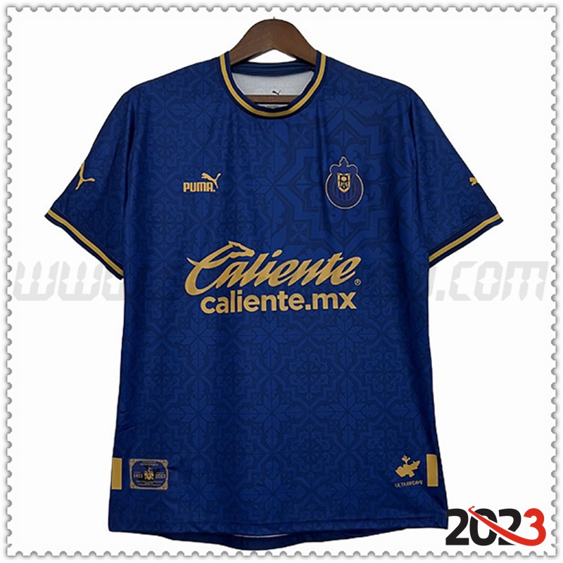 Camiseta Futbol CD Guadalajara Azul Edición 200 Aniversario