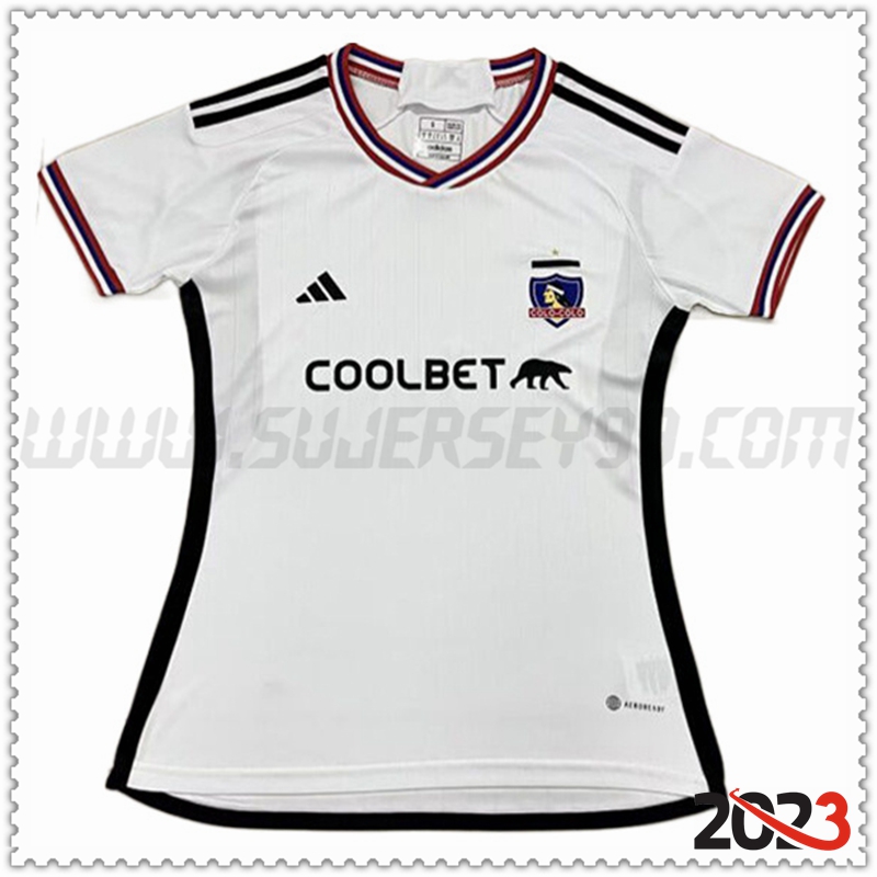 Primera Camiseta Futbol Colo-Colo Mujer 2023 2024