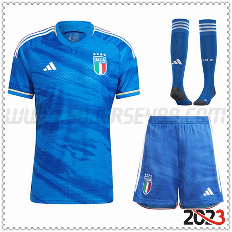 Primera Equipacion del Italia (Pantalones + Calcetines) 2023 2024