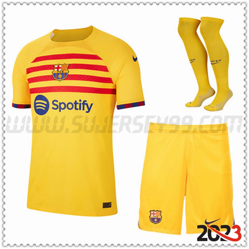 Equipacion del FC Barcelona Cuatro (Pantalones + Calcetines) 2022 2023