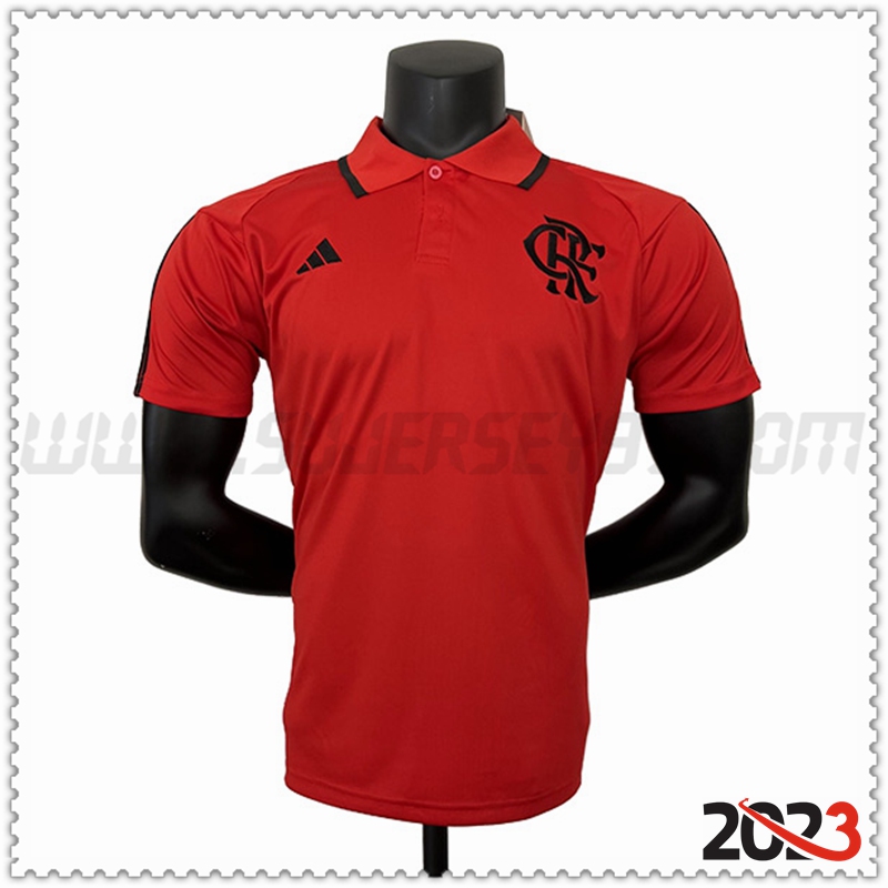 Polo Futbol Flamengo Rojo 2023 2024