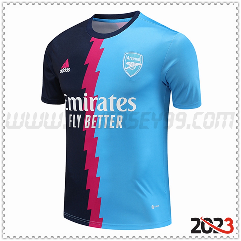 Camiseta Entrenamiento Arsenal Azul 2023 2024