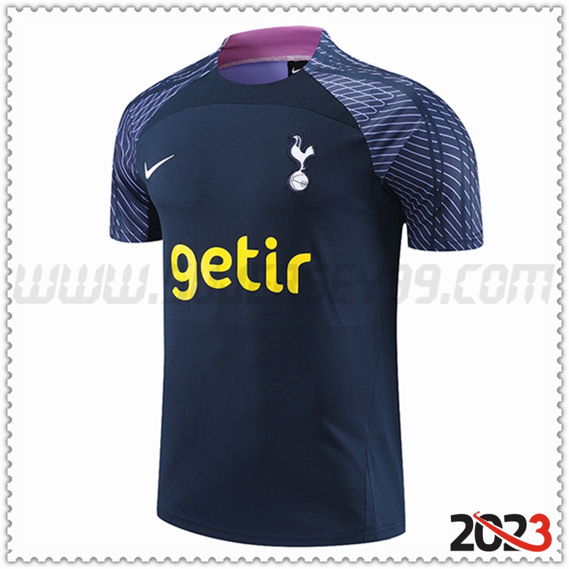 Camiseta Entrenamiento Tottenham Hotspur Azul Marino 2023 2024