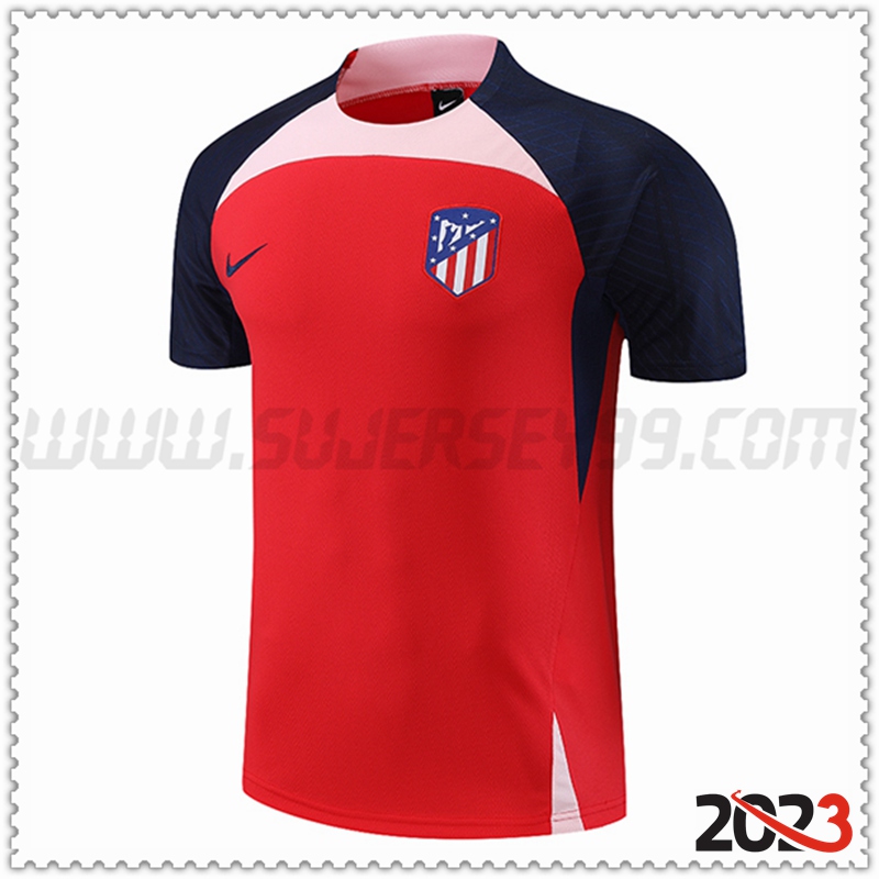 Camiseta Entrenamiento Atletico Madrid Rojo 2023 2024