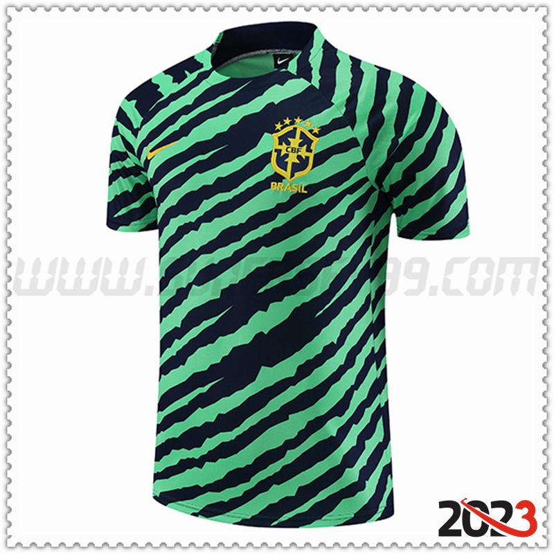 Camiseta Entrenamiento Brasil Verde 2023 2024