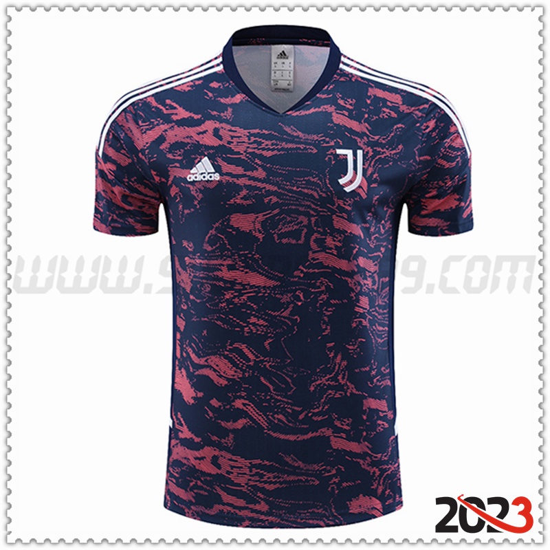 Camiseta Entrenamiento Juventus Rojo/Azul 2023 2024