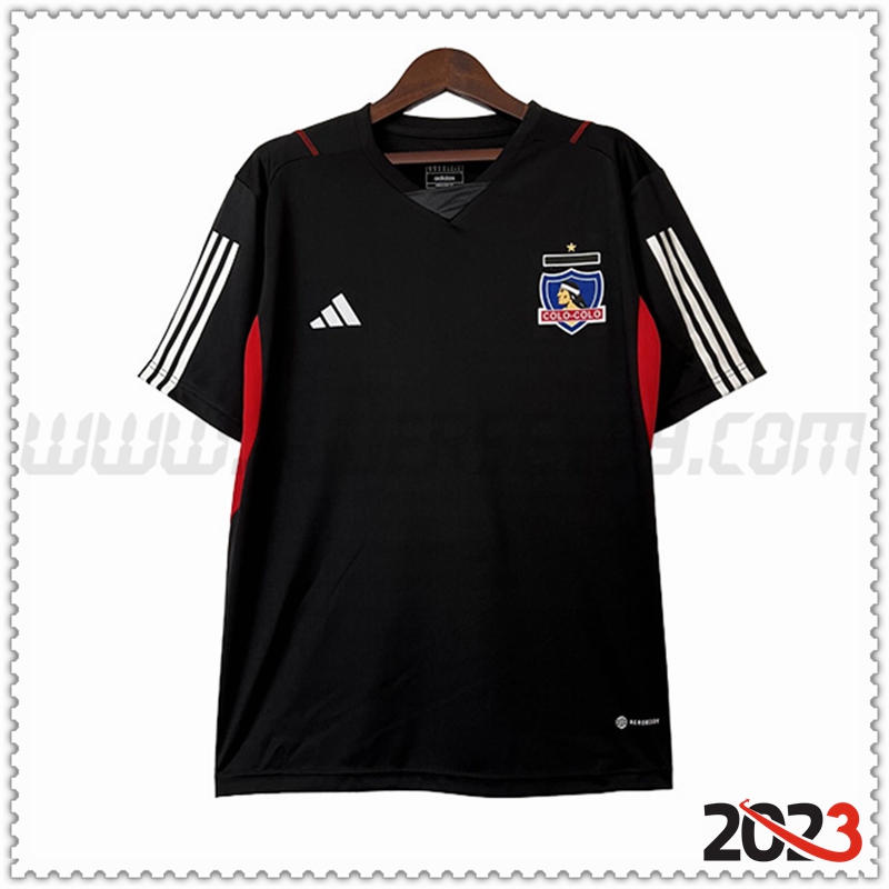 Camiseta Entrenamiento Colo Colo Negro 2023 2024