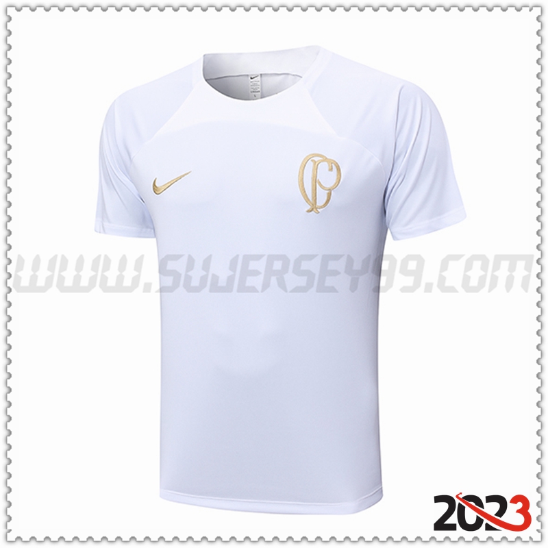 Camiseta Entrenamiento Corinthians Blanco 2023 2024