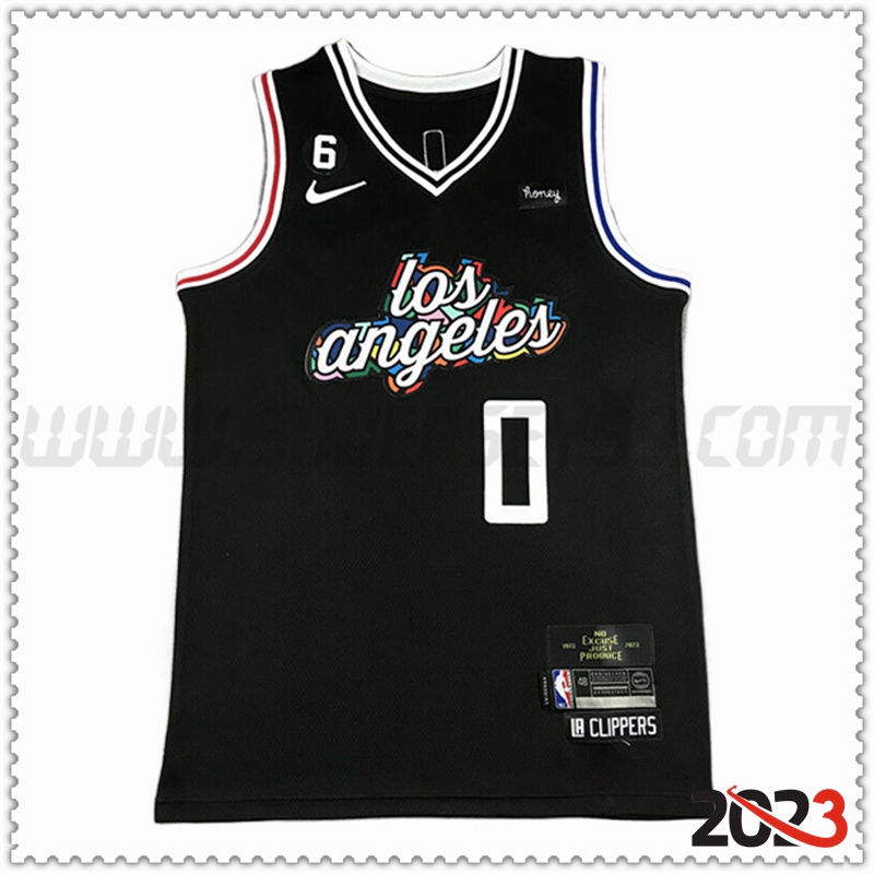 Camiseta Los Angeles Clippers (WESTBROOK #0) 2022/23 Negro