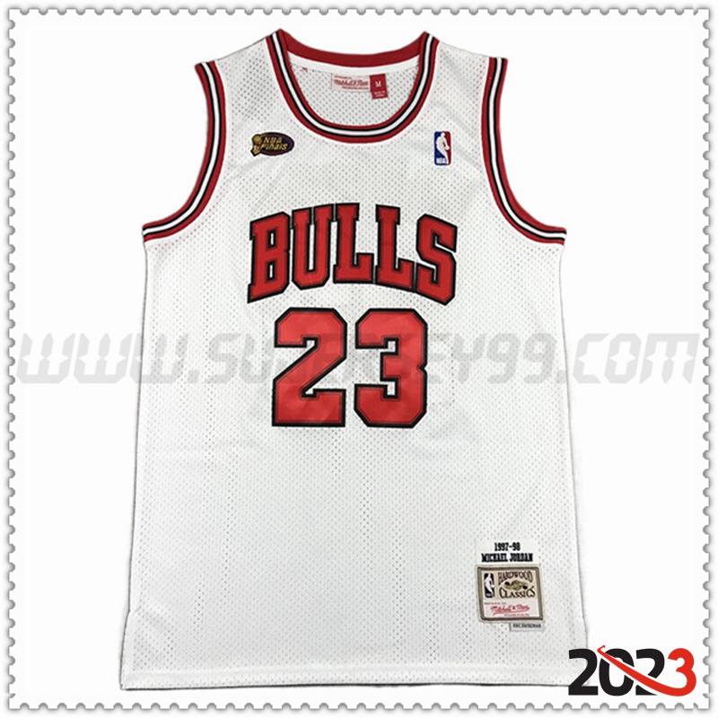 Camiseta Chicago Bulls (JORDAN #23) 2022/23 Blanco