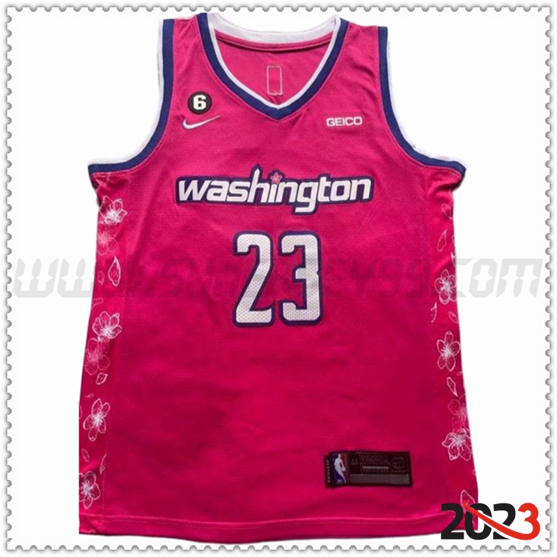 Camiseta Washington Wizards (JORDAN #23) 2022/23 Rosa