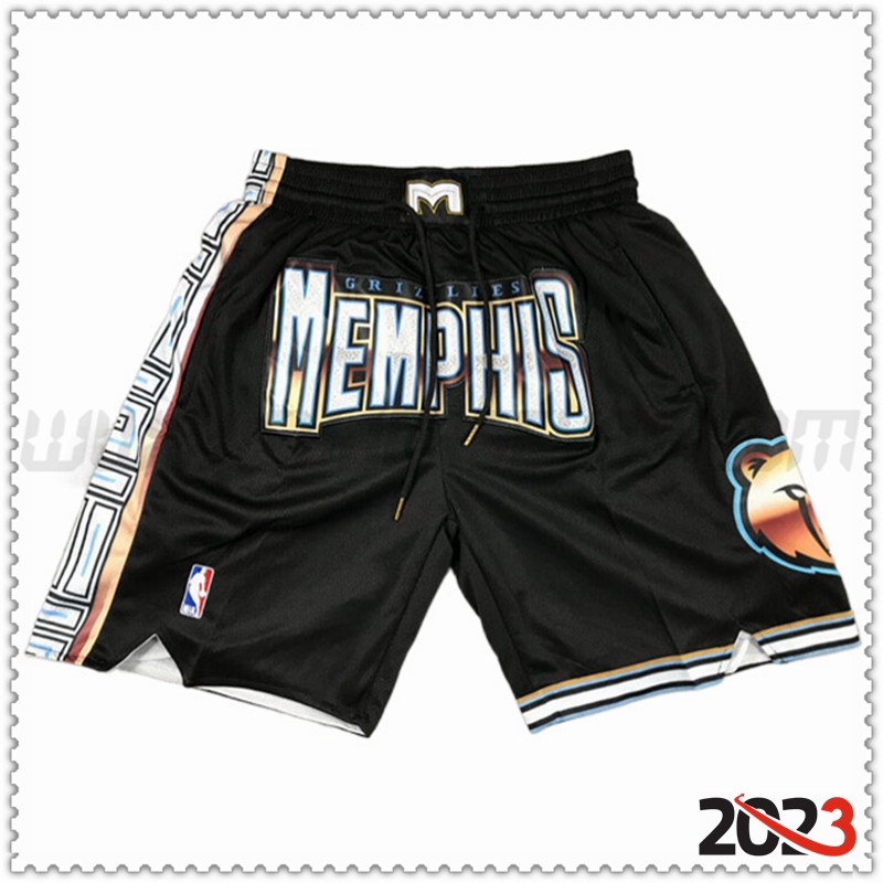 Pantalones cortos NBA Memphis Grizzlies Negro