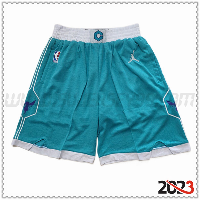 Pantalones cortos NBA Charlotte Hornets Verde