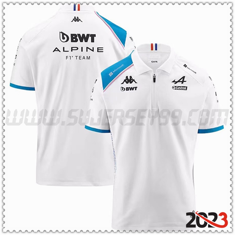 Polo F1 Alpine Racing Team Blanco 2023