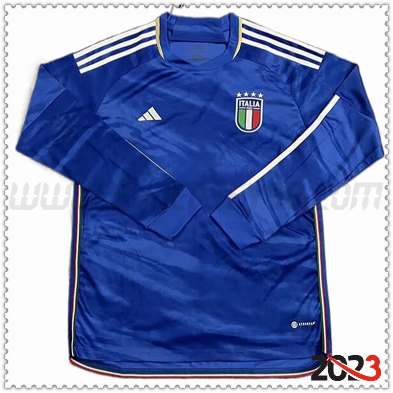 Primera Camiseta Equipo Italia Manga larga 2023 2024