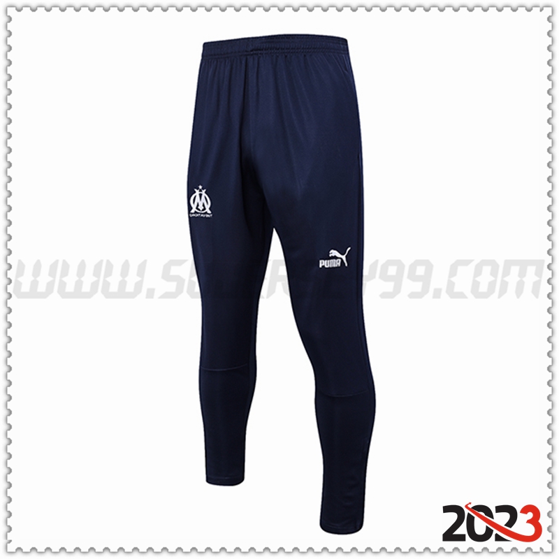 Pantalones Entrenamiento Marsella Azul Marino 2023 2024