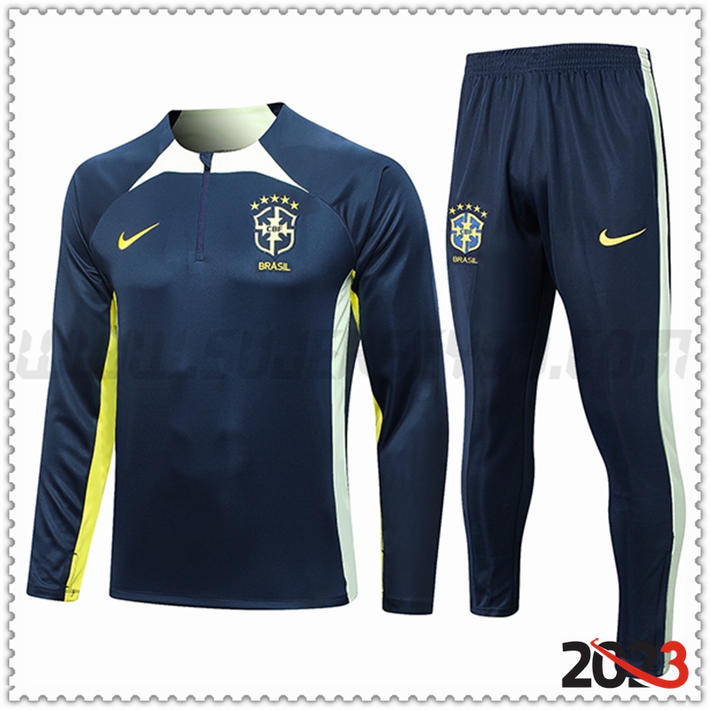 Chandal Futbol Brasil Azul Marino 2023 2024