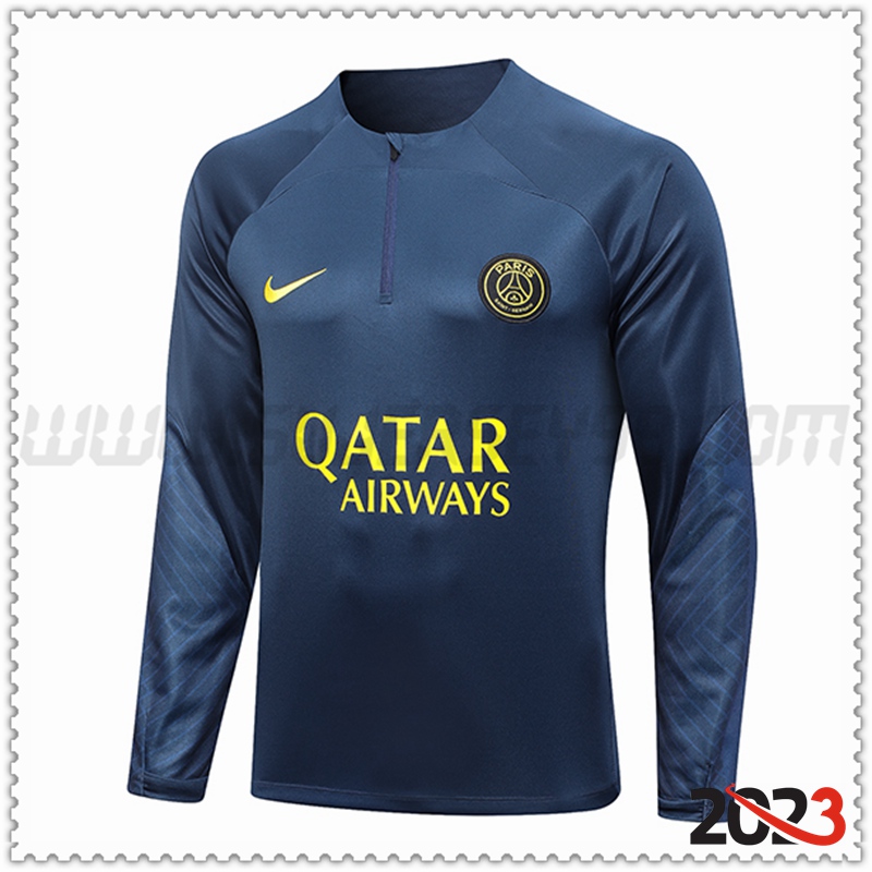 Sudadera Entrenamiento Italia Azul Marino 2023 2024